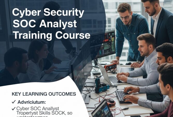Cyber security SOC analyst training