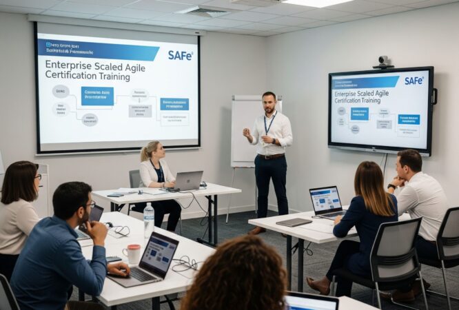Enterprise scaled agile certification training